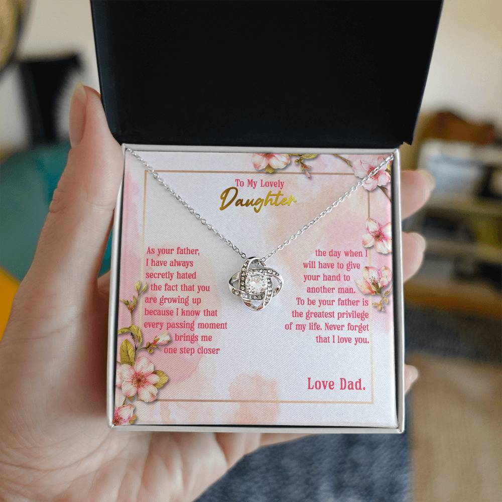 Growing Up Daughter Necklace