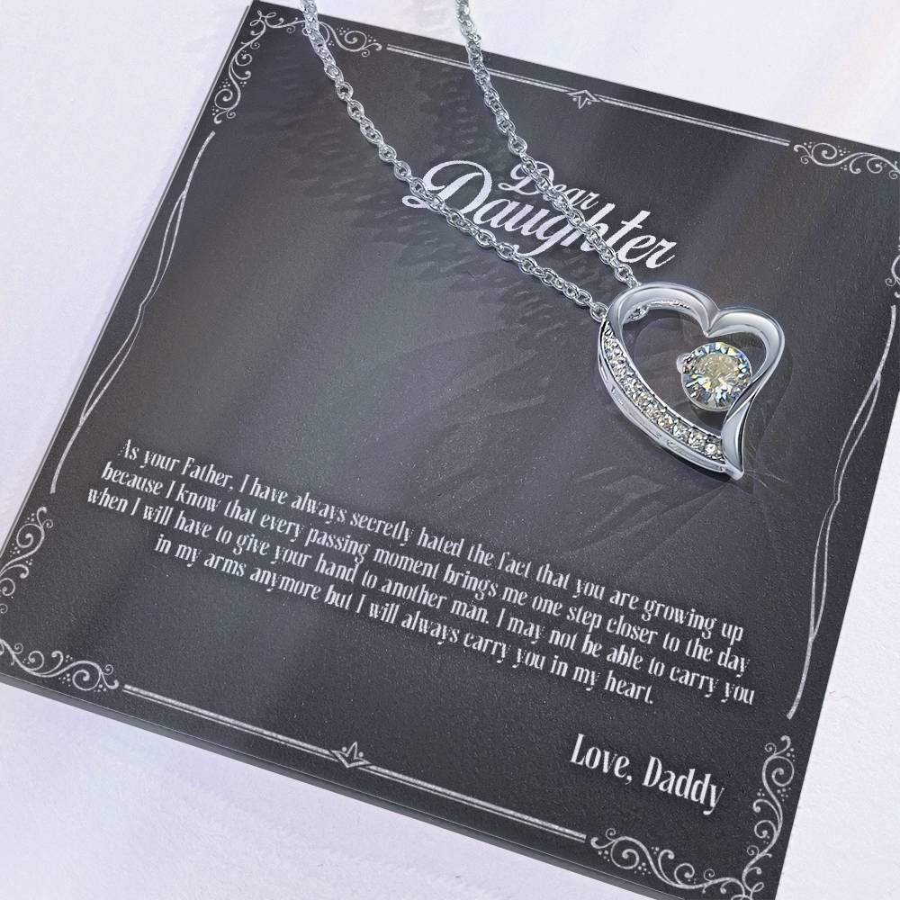 Carry you in my heart necklace