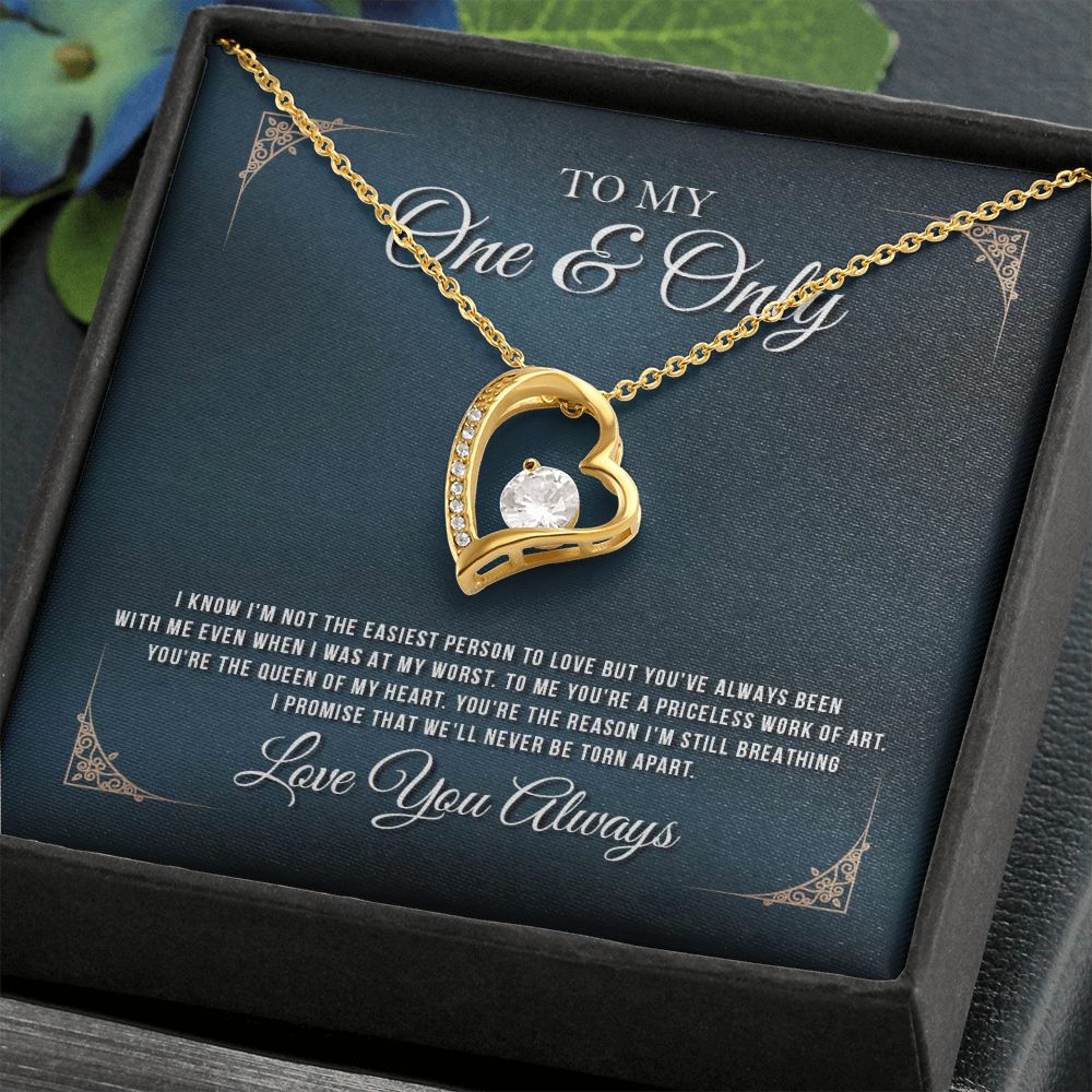 To My One and Only Necklace