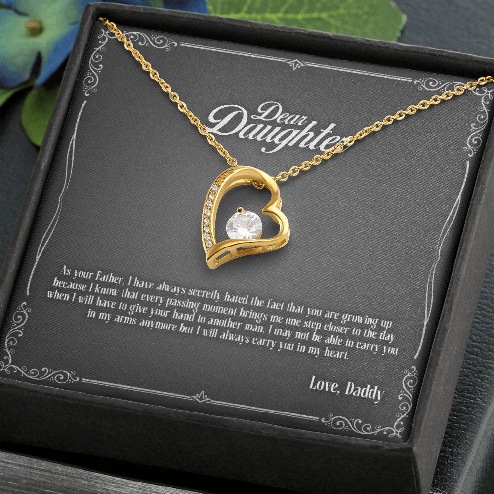 Carry you in my heart necklace